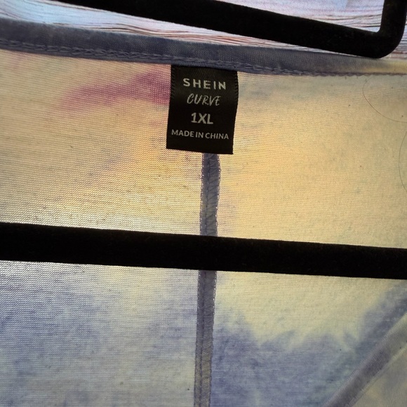 SHEIN Pastel Tie-Dye Top - Picture 6 of 6